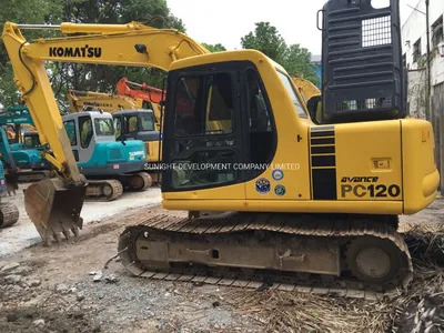 Japan Origin Used Komatsu PC120-6 Backhoe Excavator, Komatsu PC120 Excavator 12t with Hammer Line - حفار زاحف: صورة 1 Japan Origin Used Komatsu PC120-6 Backhoe Excavator, Komatsu PC120 Excavator 12t with Hammer Line - حفار زاحف: صورة 1
