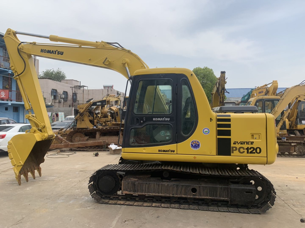 Komatsu PC120 Secondhand Excavator Good Price on Sale - حفار زاحف: صورة 1 Komatsu PC120 Secondhand Excavator Good Price on Sale - حفار زاحف: صورة 1