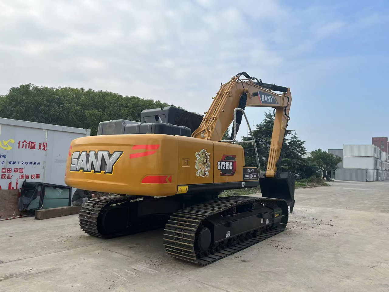 Sany SY215C Used Excavator Mitsubishi Engine - حفار زاحف: صورة 2 Sany SY215C Used Excavator Mitsubishi Engine - حفار زاحف: صورة 2