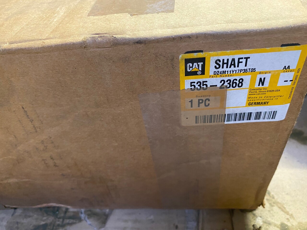 O&K Terex RH200 RH340 6050 6060 Serrated Shaft 6003070 4027846 535-2368 - قطع الغيار: صورة 2 O&K Terex RH200 RH340 6050 6060 Serrated Shaft 6003070 4027846 535-2368 - قطع الغيار: صورة 2