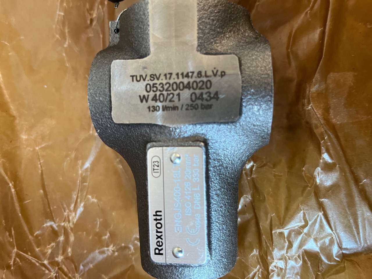 REXROTH Valve 0532004020 - قطع الغيار: صورة 2 REXROTH Valve 0532004020 - قطع الغيار: صورة 2