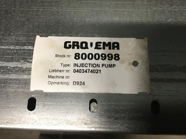 Bosch Fuel Injection Pump D924 - مضخة الوقود: صورة 3 Bosch Fuel Injection Pump D924 - مضخة الوقود: صورة 3