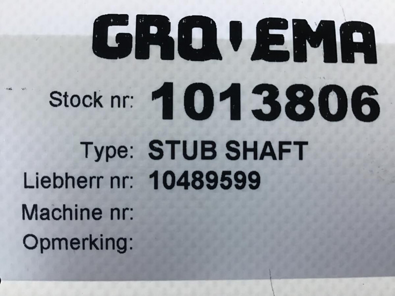 Liebherr A314 Li / A316 Li / A900C Li / A904C Li / A914 COMPACT / A914 - نصف رمح: صورة 3 Liebherr A314 Li / A316 Li / A900C Li / A904C Li / A914 COMPACT / A914 - نصف رمح: صورة 3