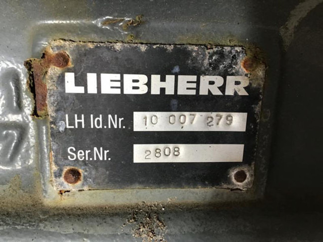 Liebherr Axle AP415LK - المحور و قطع الغيار: صورة 3 Liebherr Axle AP415LK - المحور و قطع الغيار: صورة 3