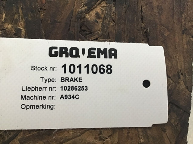 أسطوانات المكابح Liebherr Brake: صورة 7