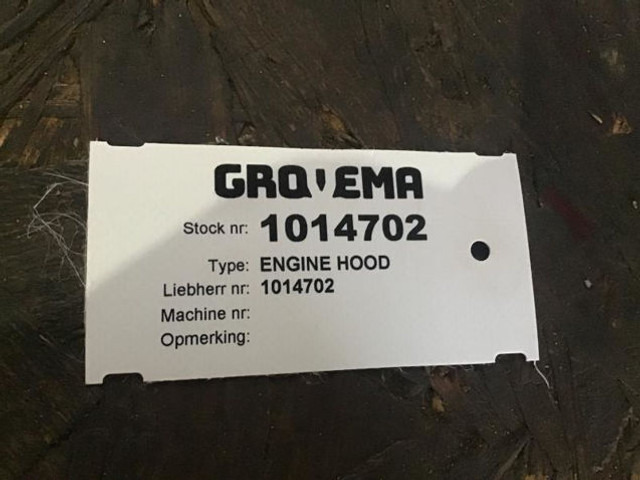 غطاء السيارة للبيع Liebherr Engine Hood: صورة 15 غطاء السيارة للبيع Liebherr Engine Hood: صورة 15