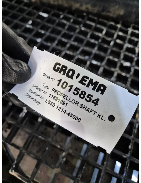 Liebherr Propellor Shaft - نصف رمح: صورة 2 Liebherr Propellor Shaft - نصف رمح: صورة 2