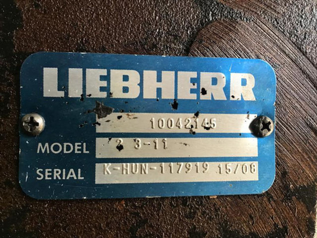 Liebherr Transmission - صندوق التروس: صورة 3 Liebherr Transmission - صندوق التروس: صورة 3