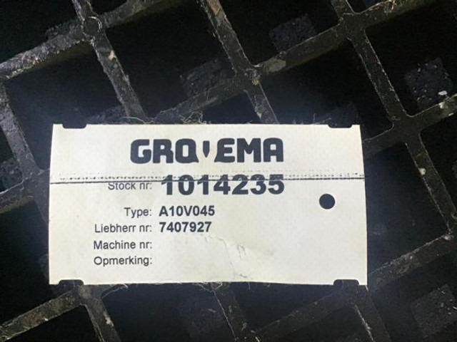 Rexroth A10V045 - مضخة هيدروليكية: صورة 5 Rexroth A10V045 - مضخة هيدروليكية: صورة 5