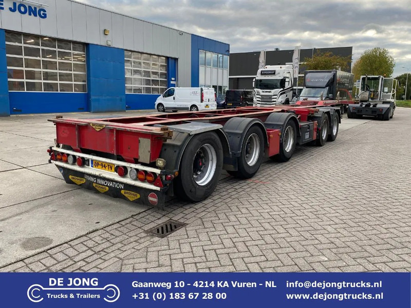 Broshuis 2 Connect 5 AKCC / 5 Axles / 3x Steering / 3x Lift Axle - ناقل حاوية/ نصف مقطورة بحاوية: صورة 1 Broshuis 2 Connect 5 AKCC / 5 Axles / 3x Steering / 3x Lift Axle - ناقل حاوية/ نصف مقطورة بحاوية: صورة 1