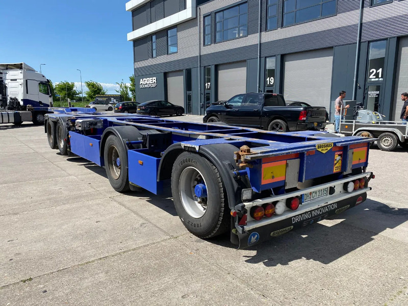 Broshuis 2Connect 2AKCC / 4 Axles / 3x Steering Axle / 2x Lift Axle - ناقل حاوية/ نصف مقطورة بحاوية: صورة 3 Broshuis 2Connect 2AKCC / 4 Axles / 3x Steering Axle / 2x Lift Axle - ناقل حاوية/ نصف مقطورة بحاوية: صورة 3