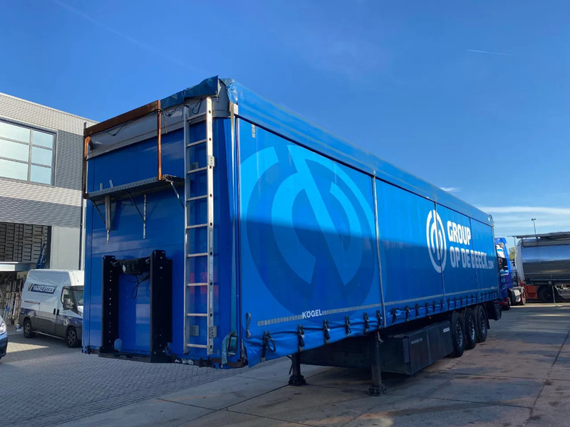 Kögel S24-1 / Tautliner / SAF + Disc / 1x Lift Axle - نصف مقطورة بستائر جانبية: صورة 4 Kögel S24-1 / Tautliner / SAF + Disc / 1x Lift Axle - نصف مقطورة بستائر جانبية: صورة 4