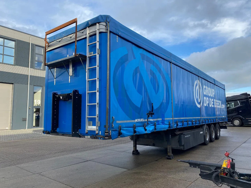 Kögel S24-1 / Tautliner / SAF + Disc / 1x Lift Axle - نصف مقطورة بستائر جانبية: صورة 4 Kögel S24-1 / Tautliner / SAF + Disc / 1x Lift Axle - نصف مقطورة بستائر جانبية: صورة 4