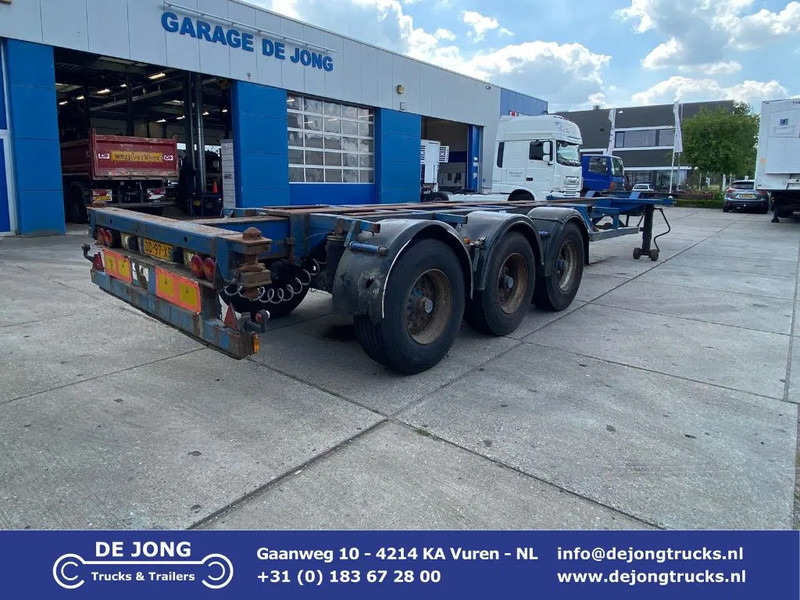 Kromhout KRH0-1013 / 1x Lift Axle / 2x Extendable / BPW - ناقل حاوية/ نصف مقطورة بحاوية: صورة 1 Kromhout KRH0-1013 / 1x Lift Axle / 2x Extendable / BPW - ناقل حاوية/ نصف مقطورة بحاوية: صورة 1