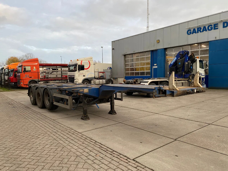 ناقل حاوية/ نصف مقطورة بحاوية Nooteboom FT-43-03V / 2x Extendable / 1x Lift Axle / BPW + Disc: صورة 6