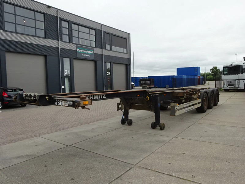 Schmitz Cargobull SCF 27 / SAF + Disc / 1x Extendable / 1x Lift Axle - ناقل حاوية/ نصف مقطورة بحاوية: صورة 4 Schmitz Cargobull SCF 27 / SAF + Disc / 1x Extendable / 1x Lift Axle - ناقل حاوية/ نصف مقطورة بحاوية: صورة 4