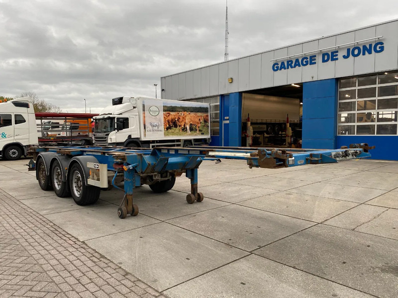 Van Hool 3B0079 / 2x Extendable / SAF Disc - ناقل حاوية/ نصف مقطورة بحاوية: صورة 4 Van Hool 3B0079 / 2x Extendable / SAF Disc - ناقل حاوية/ نصف مقطورة بحاوية: صورة 4