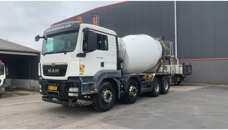 MAN TGS 35.360 Liebherr + 9M3 - شاحنة خلاطة خرسانة: صورة 1 MAN TGS 35.360 Liebherr + 9M3 - شاحنة خلاطة خرسانة: صورة 1