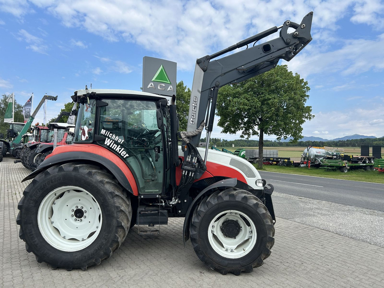 Steyr 4105 Kompakt ET Basis - جرار: صورة 1 Steyr 4105 Kompakt ET Basis - جرار: صورة 1