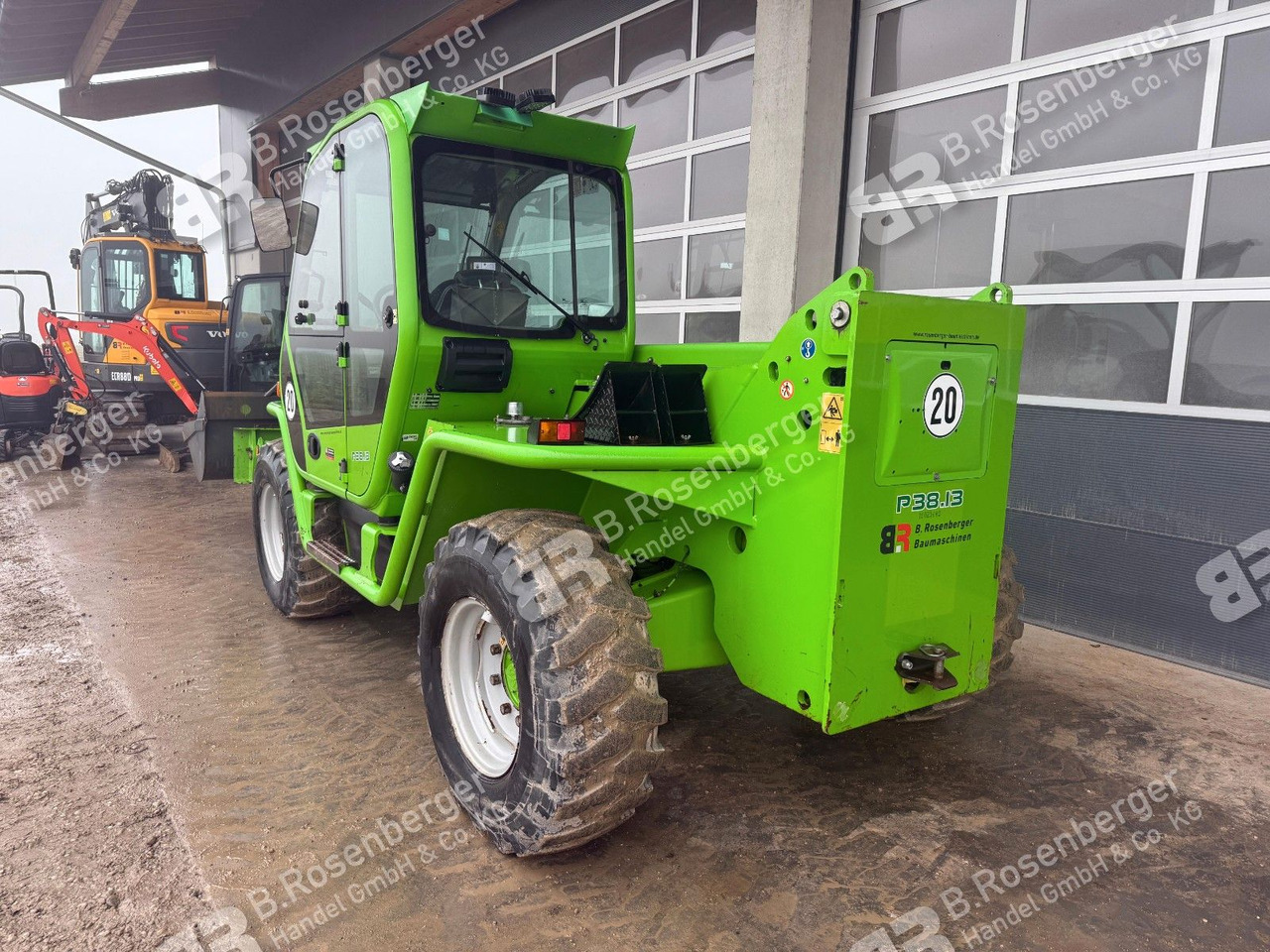 Merlo P38.13 Teleskoplader /inkl. Gabel+Schaufel /BüVo - آلة رفع ونقل تلسكوبية: صورة 3 Merlo P38.13 Teleskoplader /inkl. Gabel+Schaufel /BüVo - آلة رفع ونقل تلسكوبية: صورة 3