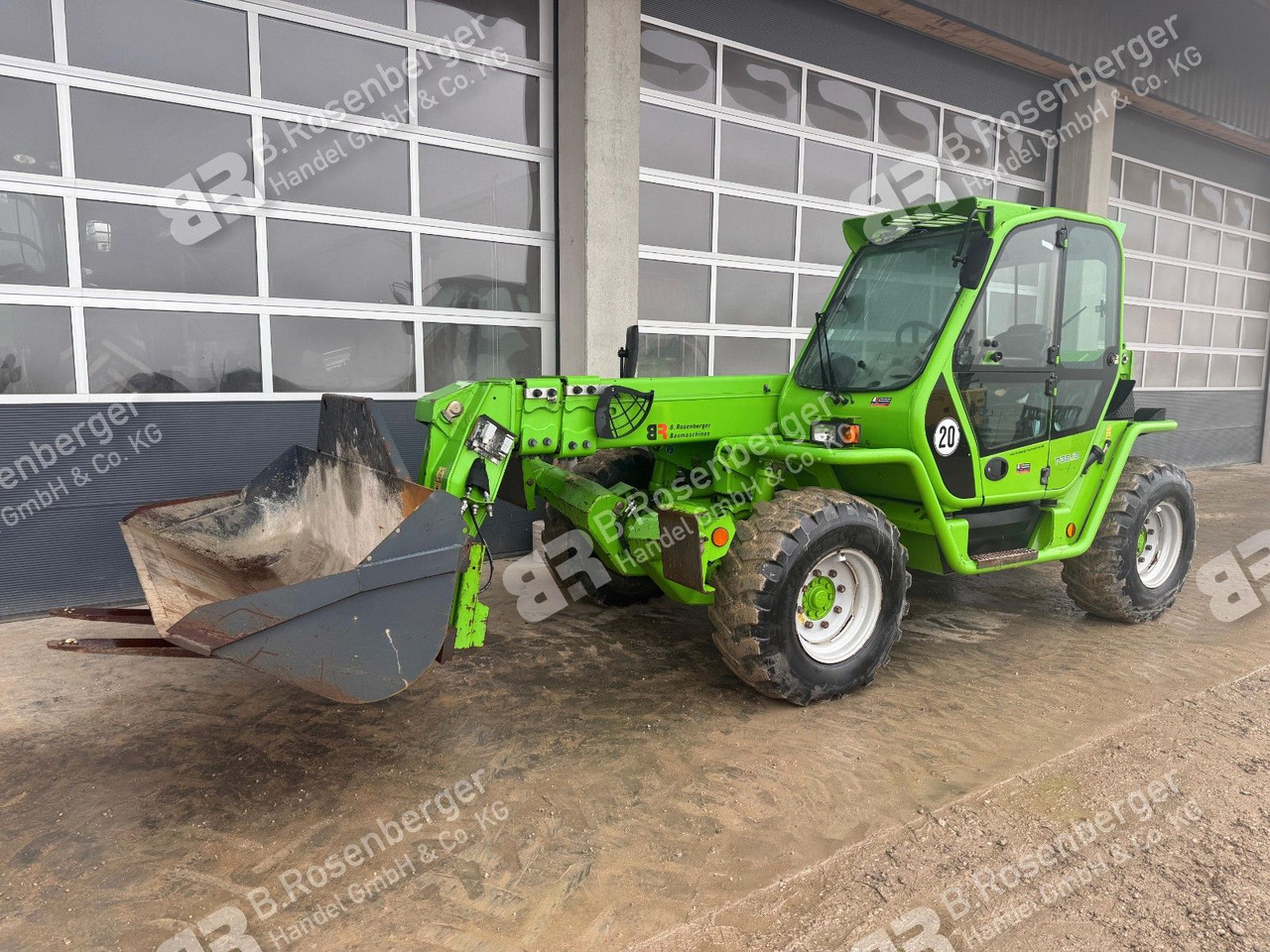 Merlo P38.13 Teleskoplader /inkl. Gabel+Schaufel /BüVo - آلة رفع ونقل تلسكوبية: صورة 1 Merlo P38.13 Teleskoplader /inkl. Gabel+Schaufel /BüVo - آلة رفع ونقل تلسكوبية: صورة 1