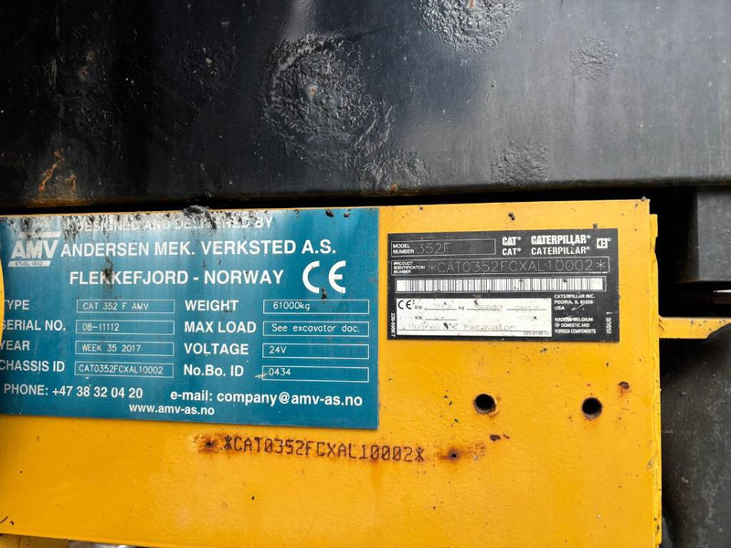 Cat 352 F - حفار زاحف: صورة 5 Cat 352 F - حفار زاحف: صورة 5