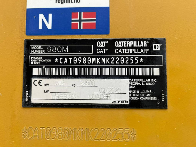 Cat 980M *Reserved* - اللودر بعجل: صورة 5 Cat 980M *Reserved* - اللودر بعجل: صورة 5