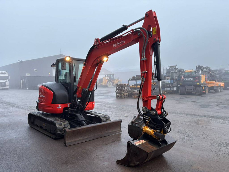 Kubota U 55-4 - حفار صغير: صورة 2 Kubota U 55-4 - حفار صغير: صورة 2
