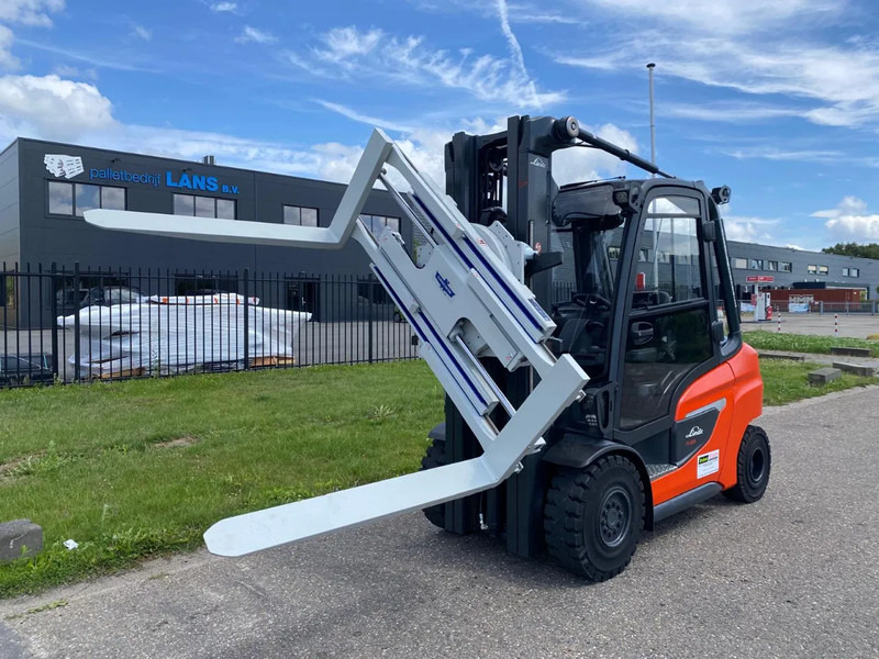 Linde H35D-01 Cascade rotating fork clamp - رافعة شوكية ديزل: صورة 1 Linde H35D-01 Cascade rotating fork clamp - رافعة شوكية ديزل: صورة 1