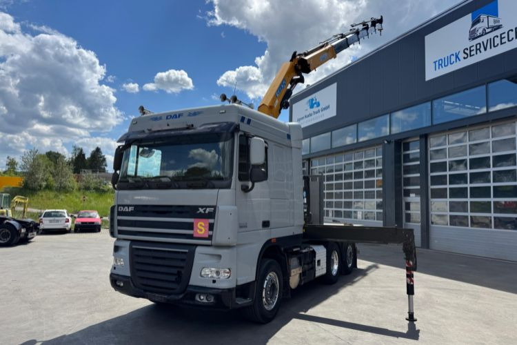 DAF XF510 Effer 255-5 6x2 SZM/Pritsche - شاحنة كرين: صورة 5 DAF XF510 Effer 255-5 6x2 SZM/Pritsche - شاحنة كرين: صورة 5