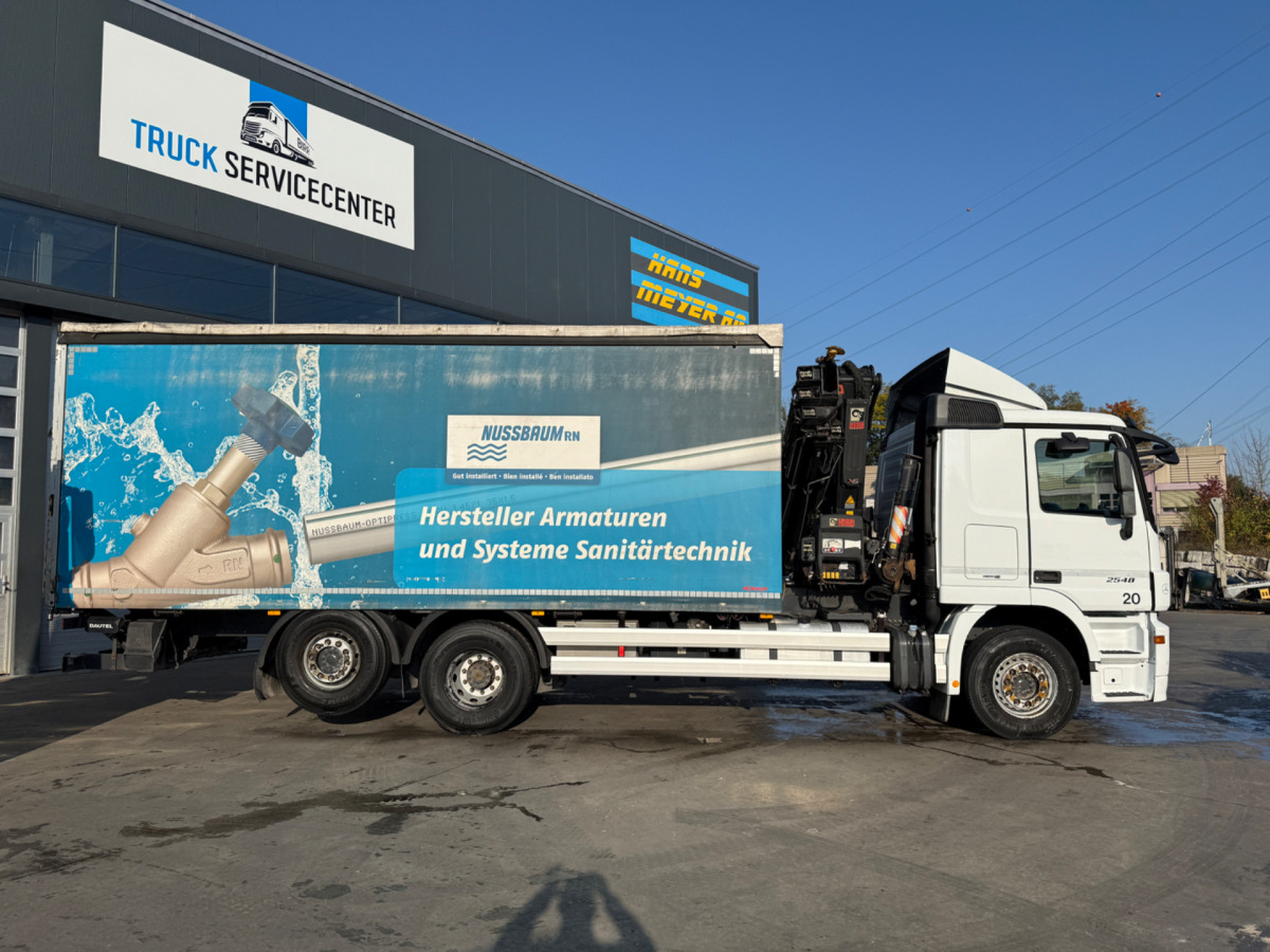 MERCEDES Actros 2548 6x2 Hiab 244-5 - شاحنة كرين: صورة 5 MERCEDES Actros 2548 6x2 Hiab 244-5 - شاحنة كرين: صورة 5