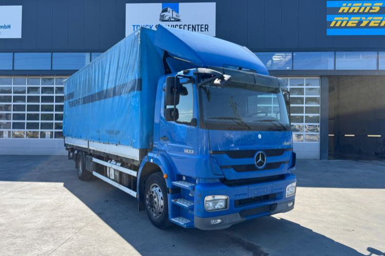 Mercedes-Benz Axor 1833 4x2 - شاحنة ذات ستائر جانبية: صورة 3 Mercedes-Benz Axor 1833 4x2 - شاحنة ذات ستائر جانبية: صورة 3