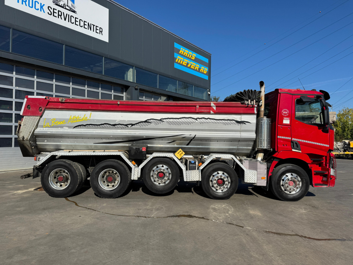 RENAULT C520 10x4 Abschiebemulde (no tipper) - شاحنة برافعة خطافية: صورة 4 RENAULT C520 10x4 Abschiebemulde (no tipper) - شاحنة برافعة خطافية: صورة 4