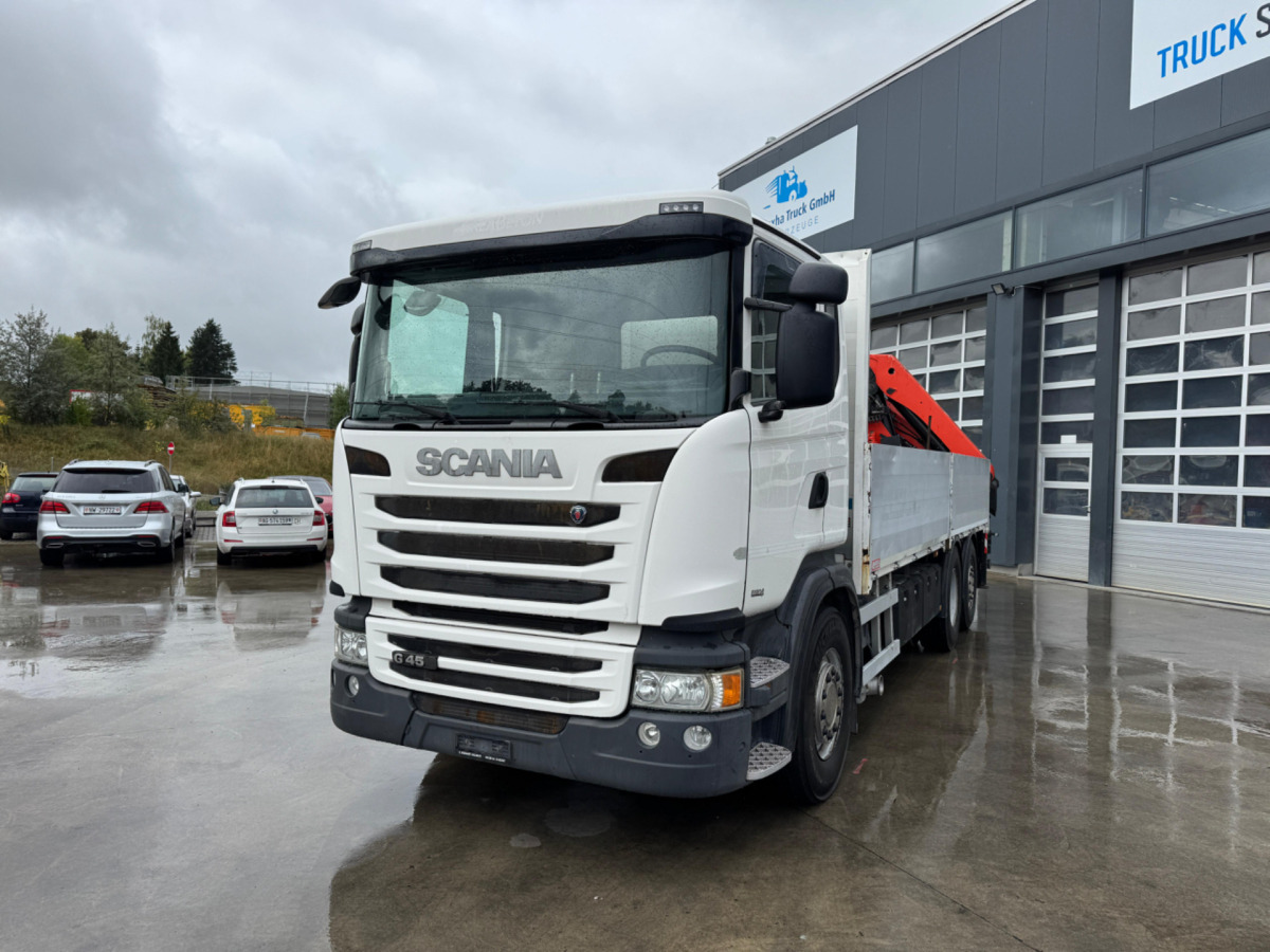 SCANIA G450 6x2 Palfinger 27000-5 - شاحنة كرين: صورة 1 SCANIA G450 6x2 Palfinger 27000-5 - شاحنة كرين: صورة 1