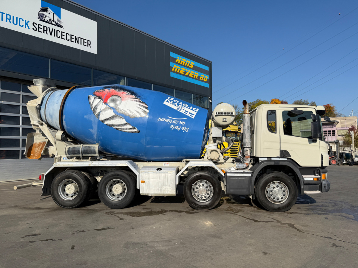SCANIA P410 8x4 Liebherr 9m3 - شاحنة خلاطة خرسانة: صورة 4 SCANIA P410 8x4 Liebherr 9m3 - شاحنة خلاطة خرسانة: صورة 4