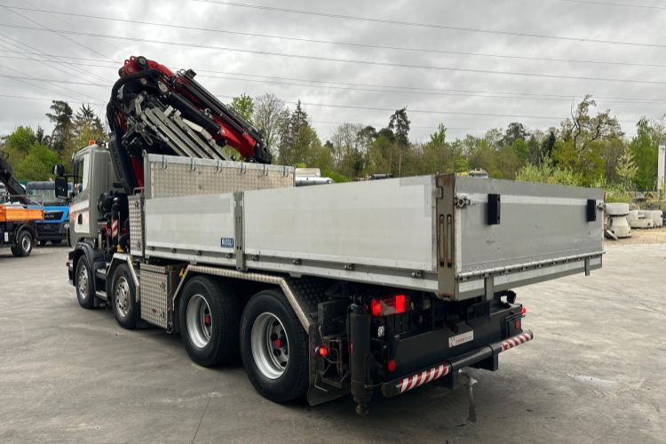 شاحنة كرين Scania G480 8x4 SZM/Pritsche Fassi 950: صورة 16