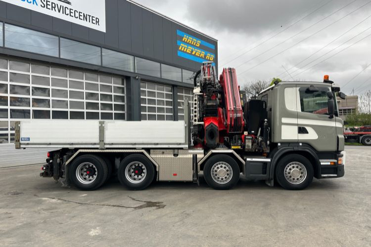 شاحنة كرين Scania G480 8x4 SZM/Pritsche Fassi 950: صورة 13