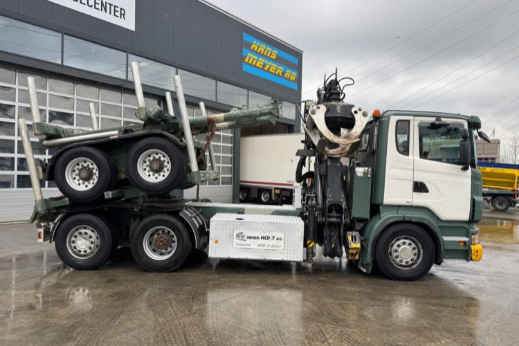Scania R480 6x2 Loglift F265 mit Dolly - شاحنة: صورة 4 Scania R480 6x2 Loglift F265 mit Dolly - شاحنة: صورة 4