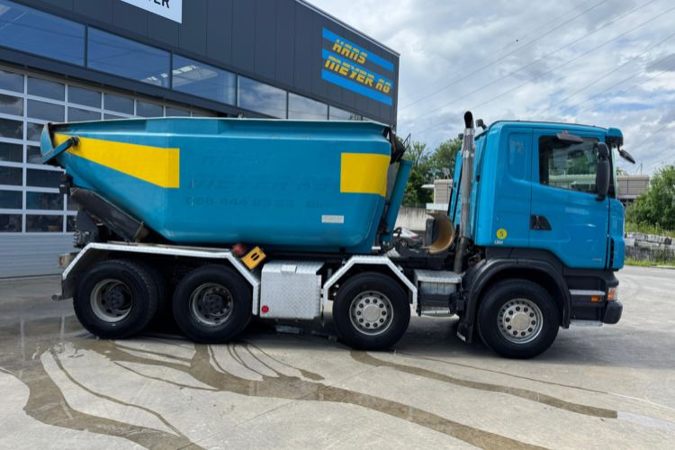 Scania R480 8x4 Moser 16m3 - شاحنة لودر انزلاقي: صورة 4 Scania R480 8x4 Moser 16m3 - شاحنة لودر انزلاقي: صورة 4