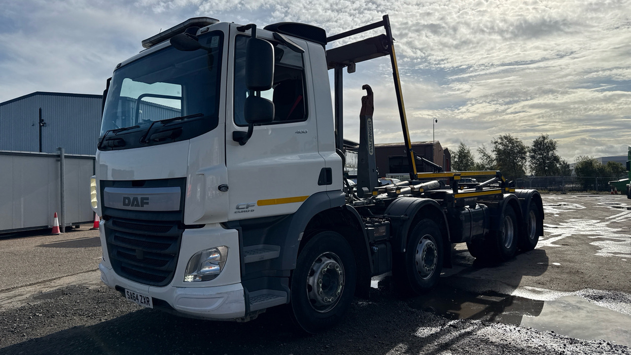 DAF CF 400 - شاحنة برافعة خطافية: صورة 2 DAF CF 400 - شاحنة برافعة خطافية: صورة 2