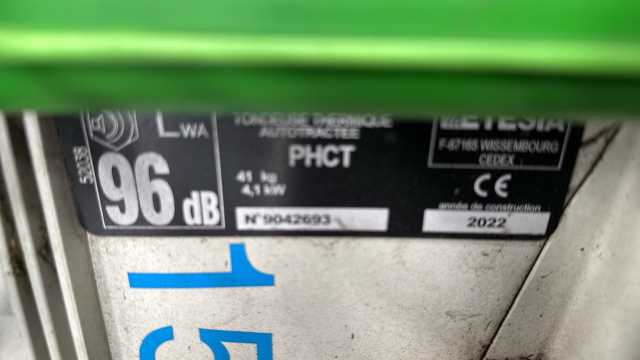 ETESIA PRO 46 PHCT - معدات الانشاءات: صورة 5 ETESIA PRO 46 PHCT - معدات الانشاءات: صورة 5