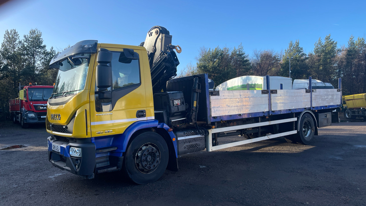 IVECO EUROCARGO 180-280 - شاحنات مسطحة, شاحنة كرين: صورة 2 IVECO EUROCARGO 180-280 - شاحنات مسطحة, شاحنة كرين: صورة 2