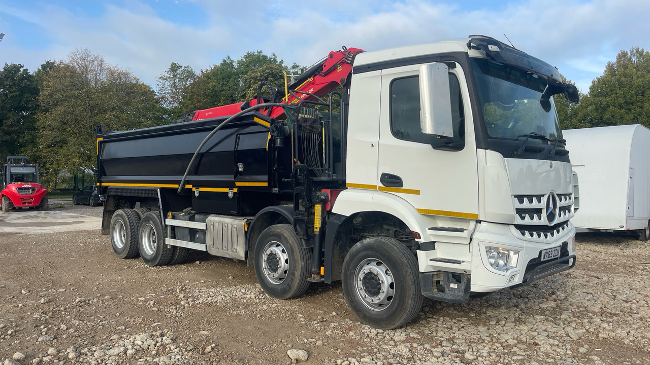MERCEDES-BENZ AROCS - شاحنة قلاب, شاحنة كرين: صورة 1 MERCEDES-BENZ AROCS - شاحنة قلاب, شاحنة كرين: صورة 1