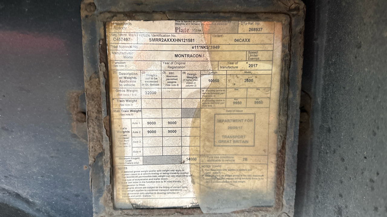 مقطورة MONTRACON FRIDGE BOX: صورة 11 مقطورة MONTRACON FRIDGE BOX: صورة 11