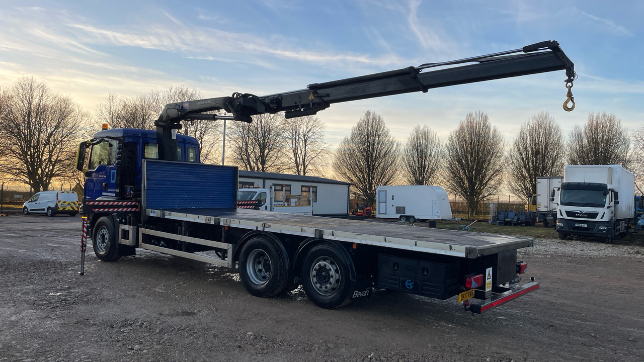 Man TGS 26.360 - شاحنات مسطحة, شاحنة كرين: صورة 3 Man TGS 26.360 - شاحنات مسطحة, شاحنة كرين: صورة 3