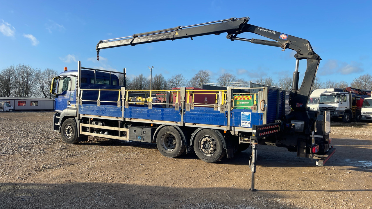 Man TGS 26.360 - شاحنات مسطحة, شاحنة كرين: صورة 3 Man TGS 26.360 - شاحنات مسطحة, شاحنة كرين: صورة 3