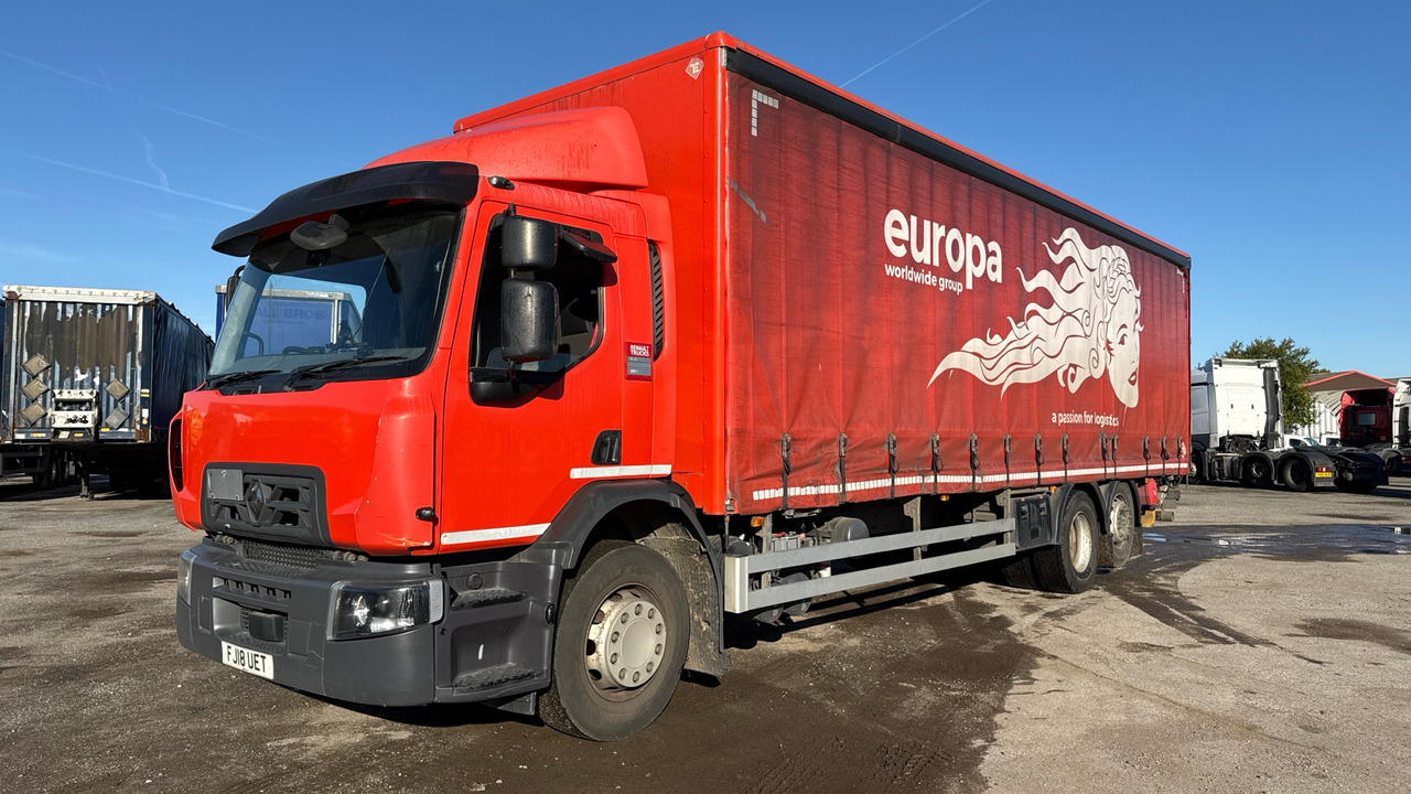 RENAULT D 26 - شاحنة ذات ستائر جانبية: صورة 2 RENAULT D 26 - شاحنة ذات ستائر جانبية: صورة 2