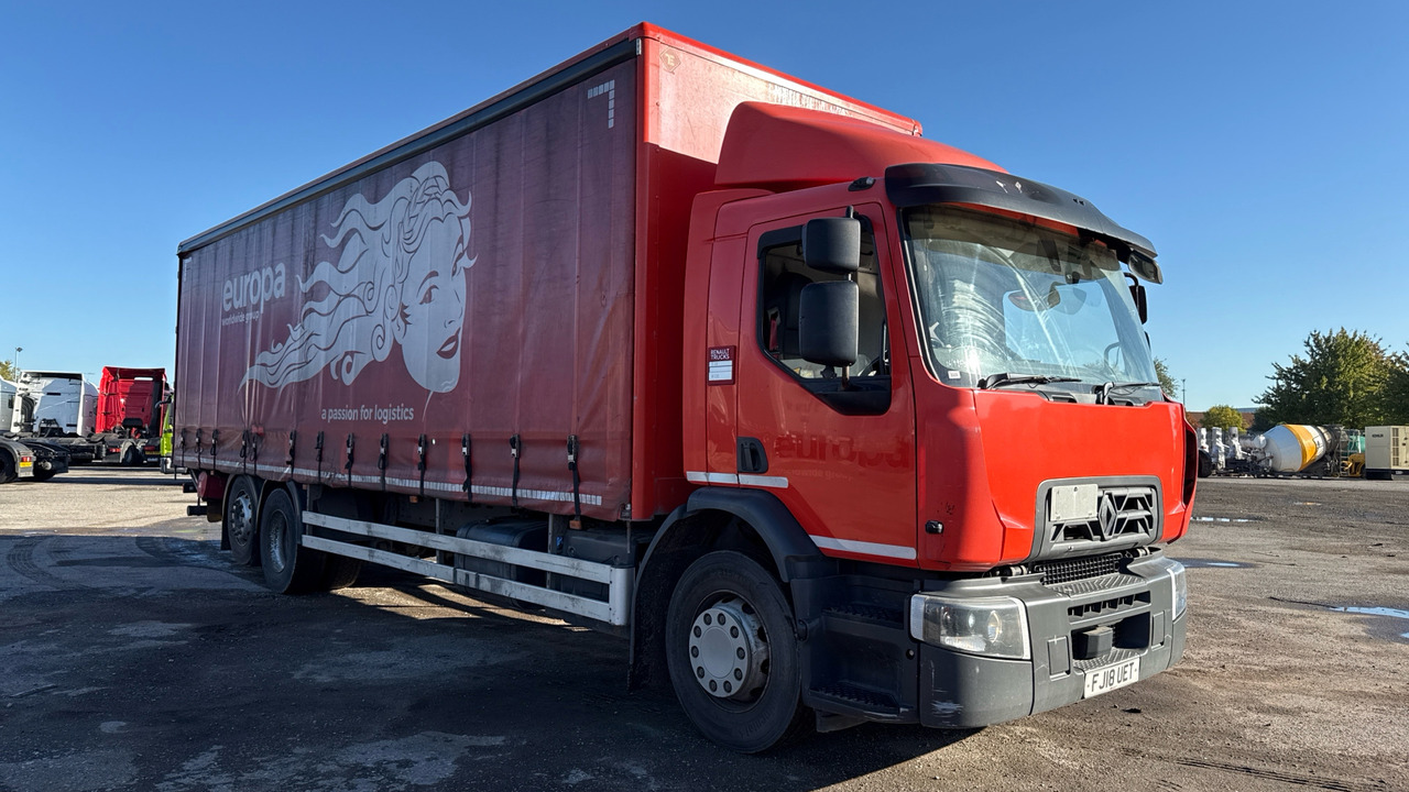 RENAULT D 26 - شاحنة ذات ستائر جانبية: صورة 1 RENAULT D 26 - شاحنة ذات ستائر جانبية: صورة 1