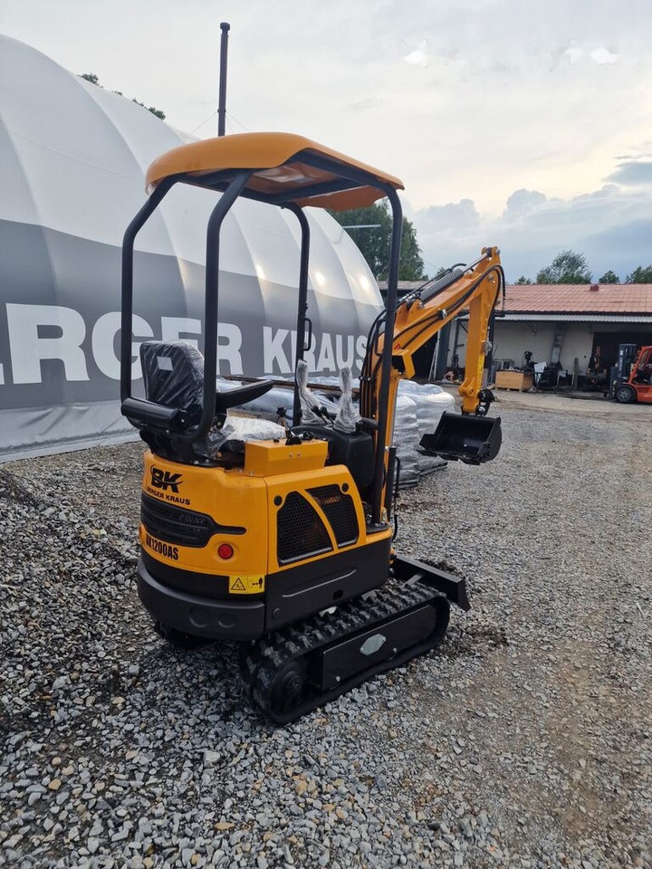 Berger Kraus Nowy BERGER KRAUS BK1200AS KUBOTA skrętne ramie Minikoparka + ze - حفار صغير: صورة 4 Berger Kraus Nowy BERGER KRAUS BK1200AS KUBOTA skrętne ramie Minikoparka + ze - حفار صغير: صورة 4