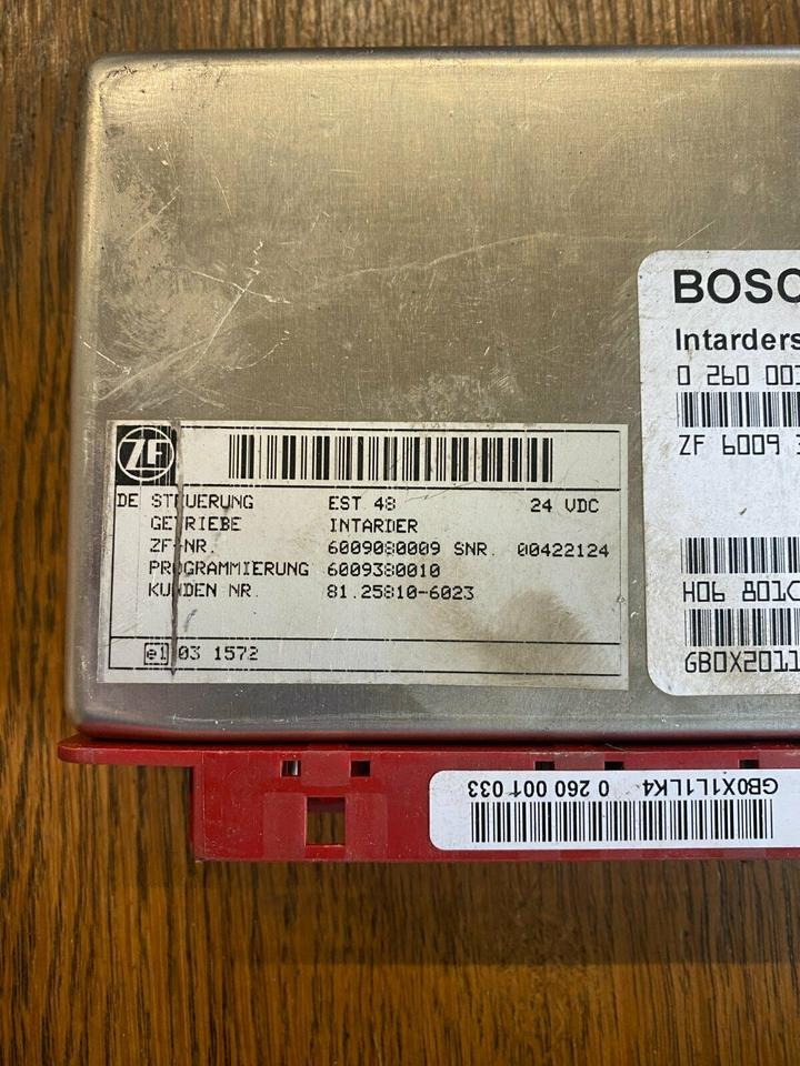 BOSCH Intardersteuerung 0260001033 ZF 6009380001 MAN 81258106023 - وحدة إي سي يو - شاحنة: صورة 2 BOSCH Intardersteuerung 0260001033 ZF 6009380001 MAN 81258106023 - وحدة إي سي يو - شاحنة: صورة 2